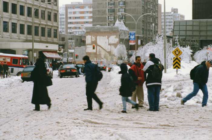 montreal et neige